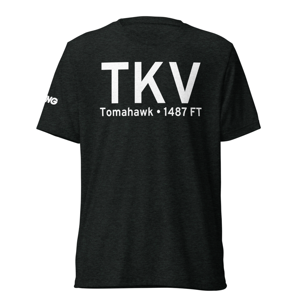 Tomahawk (KTKV) Airport Tri-blend T-Shirt 