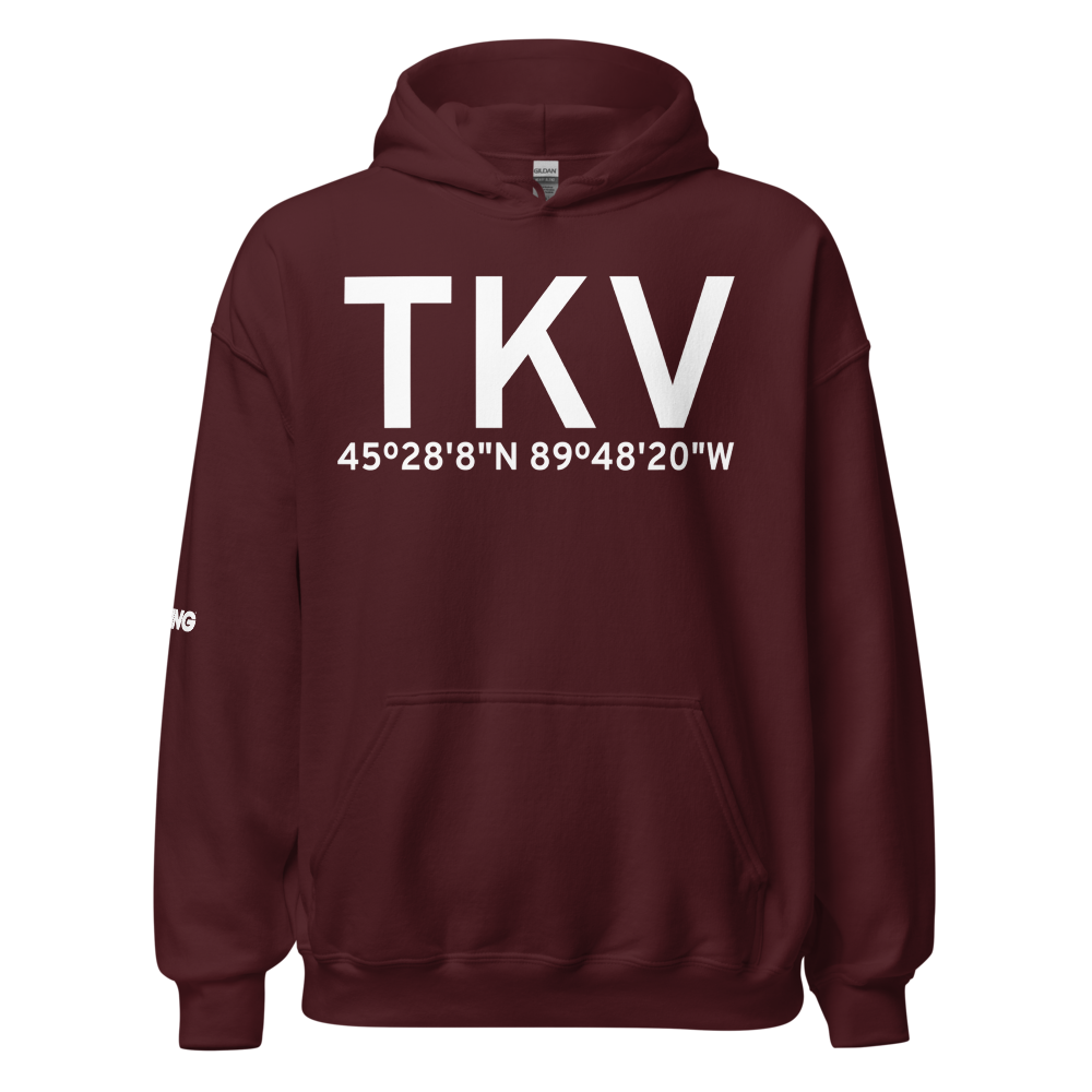 Tomahawk (KTKV) Airport Hoodie Sweatshirt 