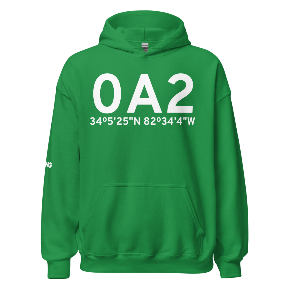 Calhoun Falls (K0A2) Airport Hoodie Sweatshirt 
