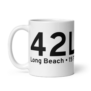 Long Beach (42L) Airport Mug