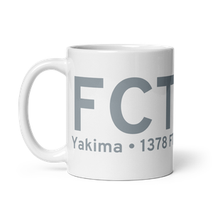 Yakima (KFCT) Airport Mug