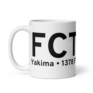 Yakima (KFCT) Airport Mug