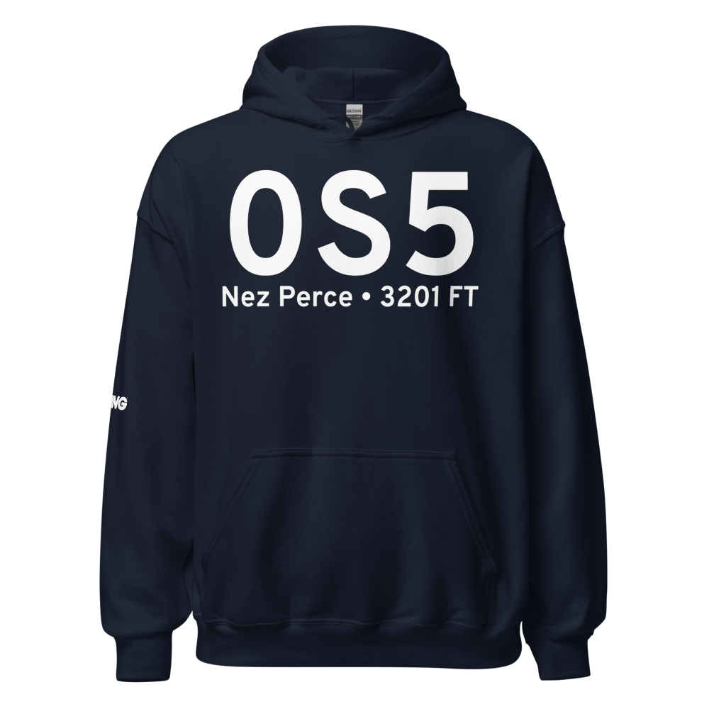 Nez Perce (0S5) Airport Hoodie Sweatshirt 