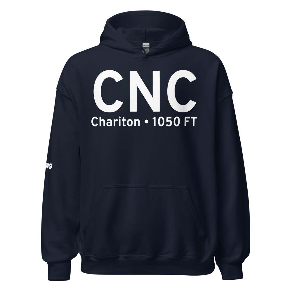 Chariton (KCNC) Airport Hoodie Sweatshirt 