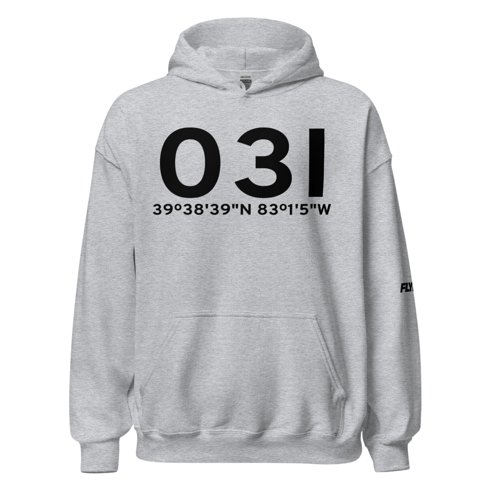 Circleville (03I) Airport Hoodie Sweatshirt 