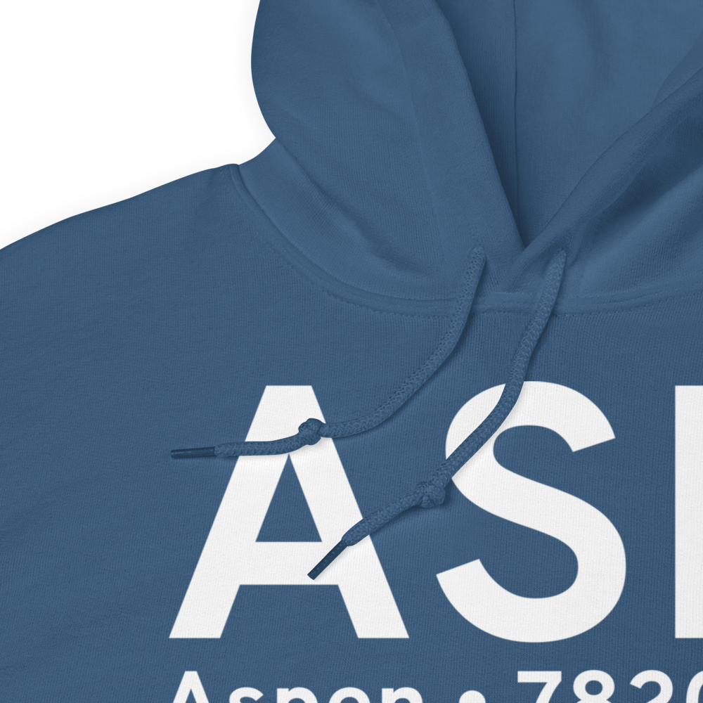 Aspen (KASE) Airport Hoodie Sweatshirt 