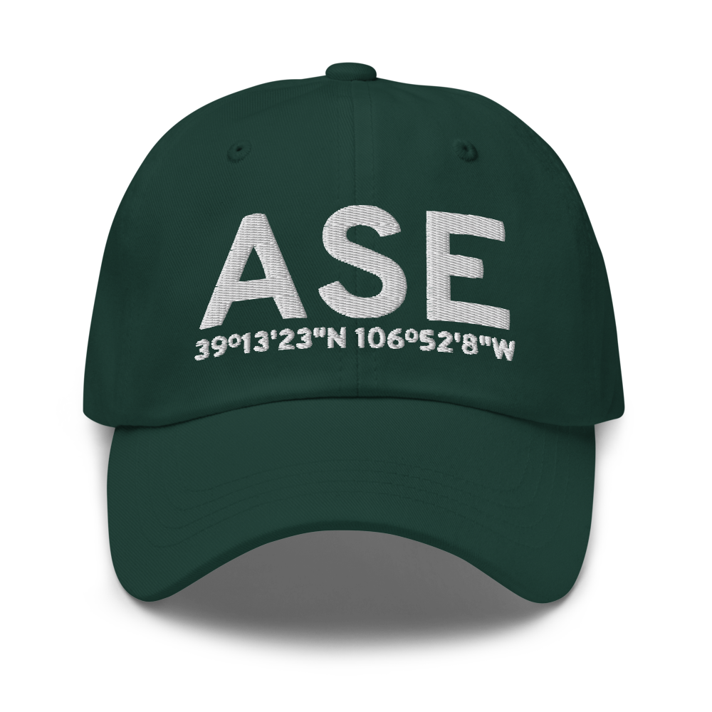 Aspen (KASE) Airport Hat 