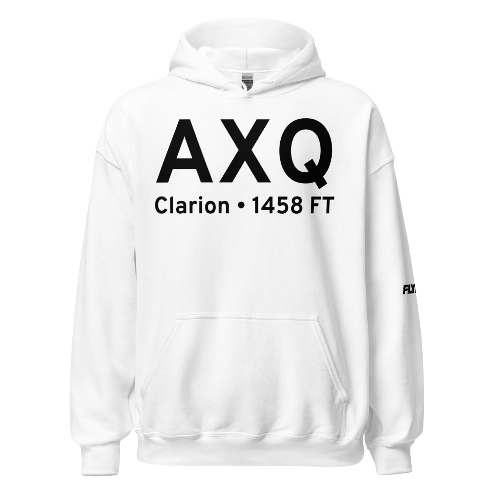 Clarion (KAXQ) Airport Hoodie Sweatshirt 