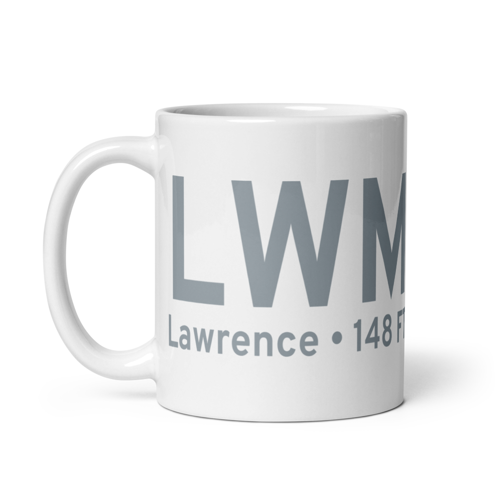 Lawrence (KLWM) Airport Mug 