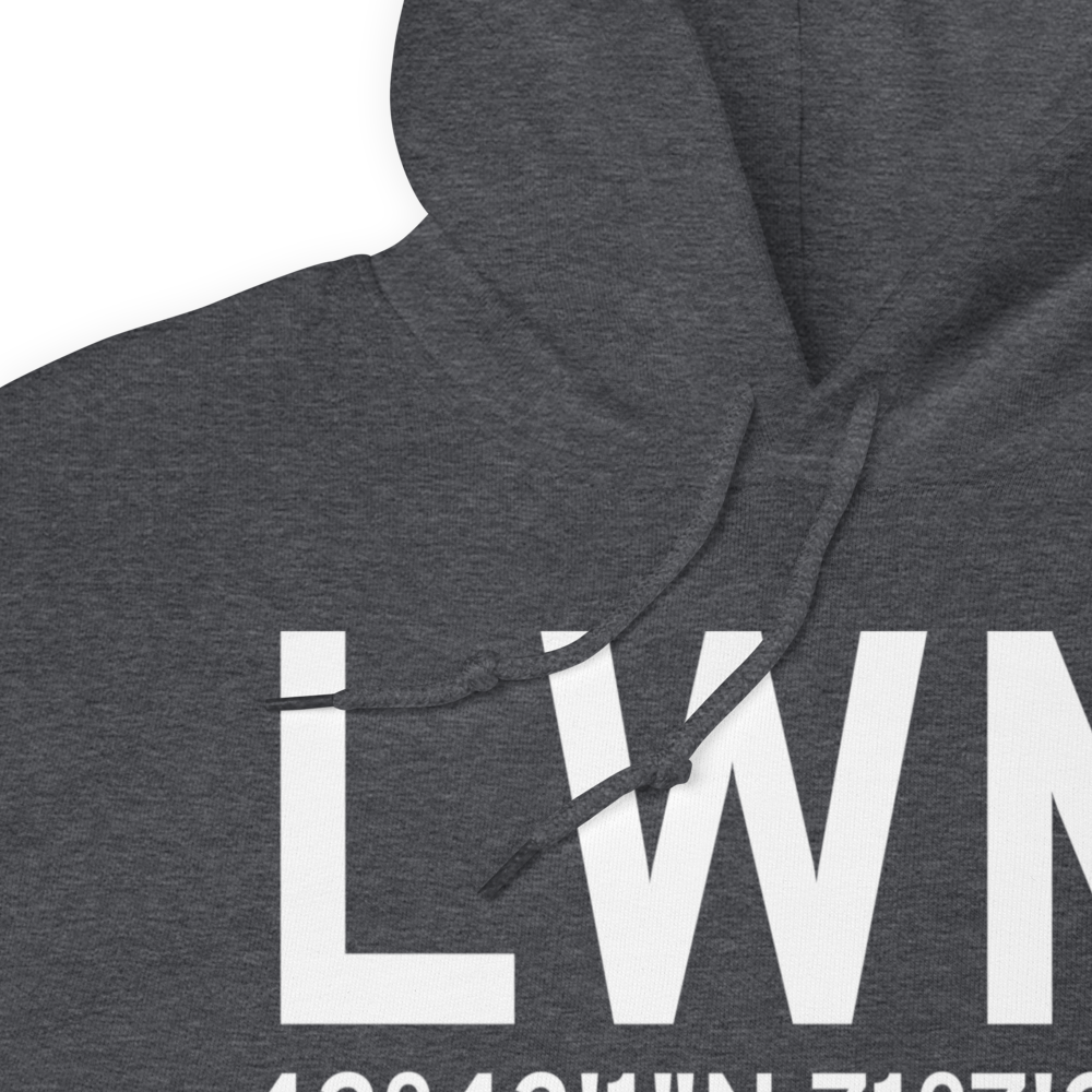Lawrence (KLWM) Airport Hoodie Sweatshirt 