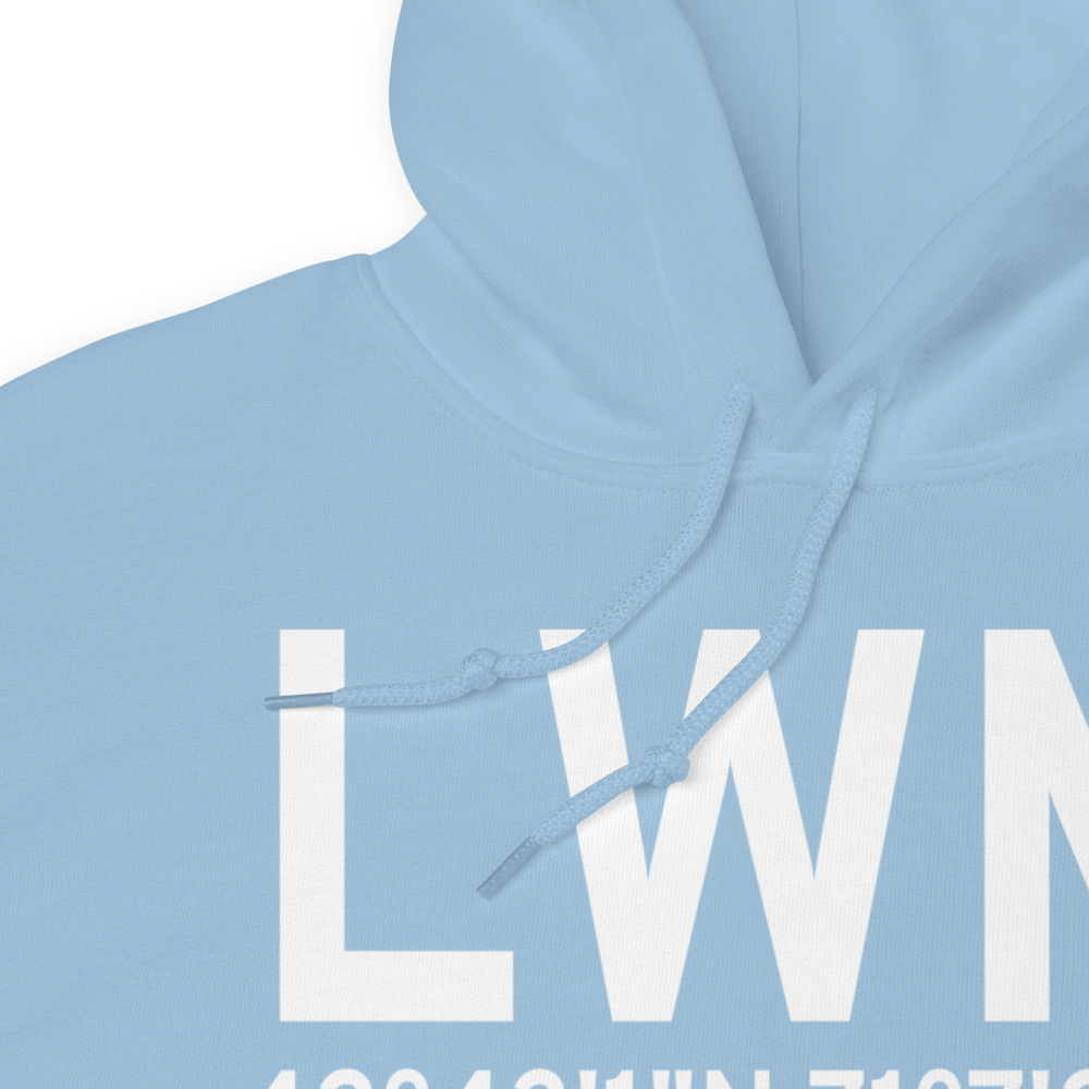 Lawrence (KLWM) Airport Hoodie Sweatshirt 