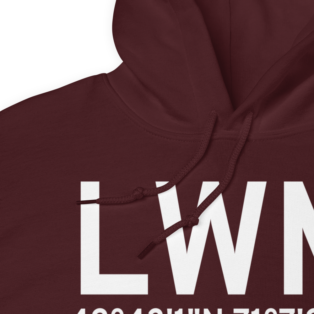 Lawrence (KLWM) Airport Hoodie Sweatshirt 
