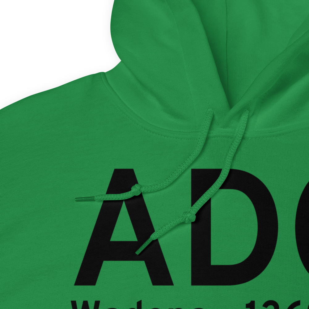 Wadena (KADC) Airport Hoodie Sweatshirt 