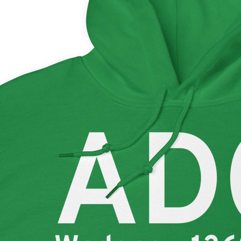 Wadena (KADC) Airport Hoodie Sweatshirt 