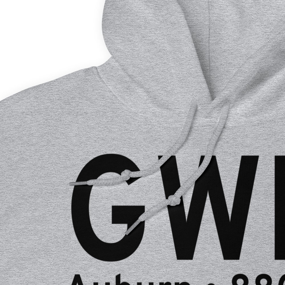 Auburn (KGWB) Airport Hoodie Sweatshirt 
