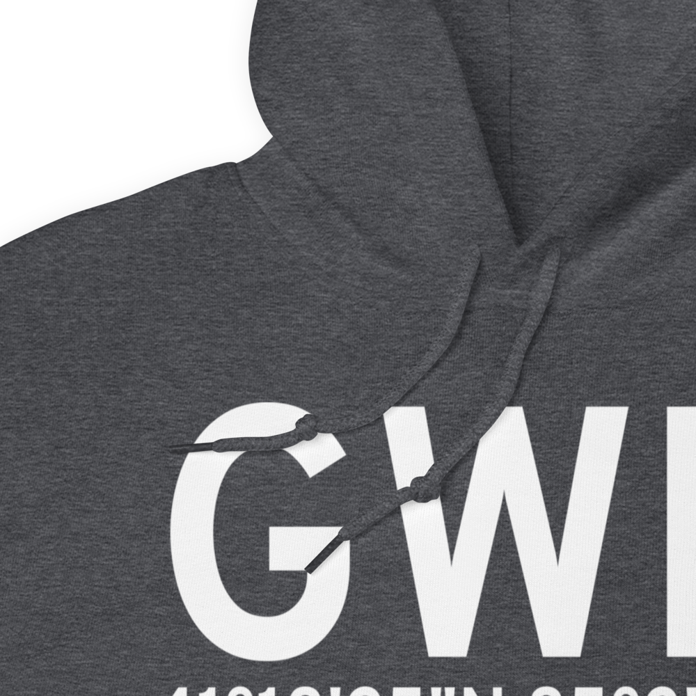 Auburn (KGWB) Airport Hoodie Sweatshirt 