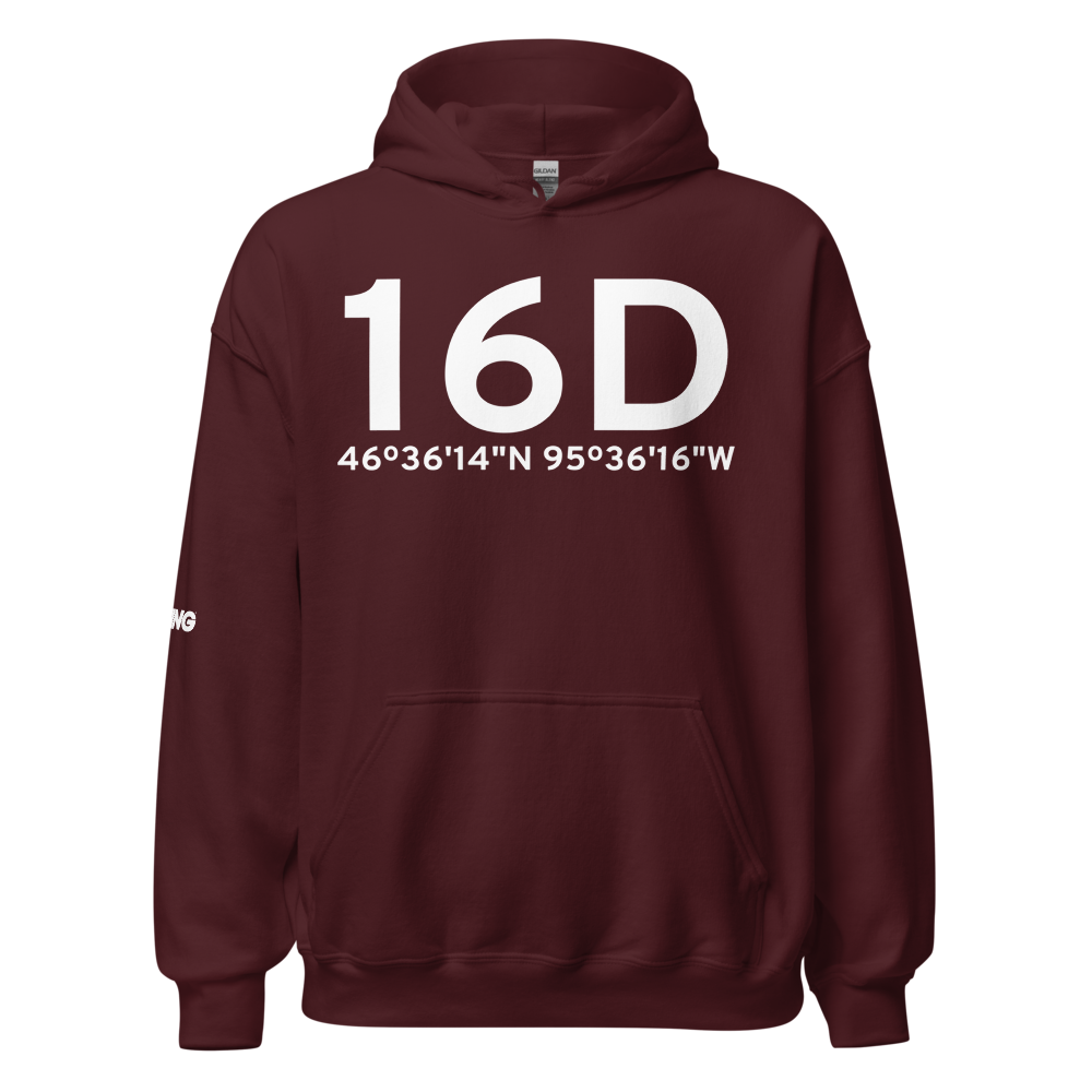 Perham (K16D) Airport Hoodie Sweatshirt 