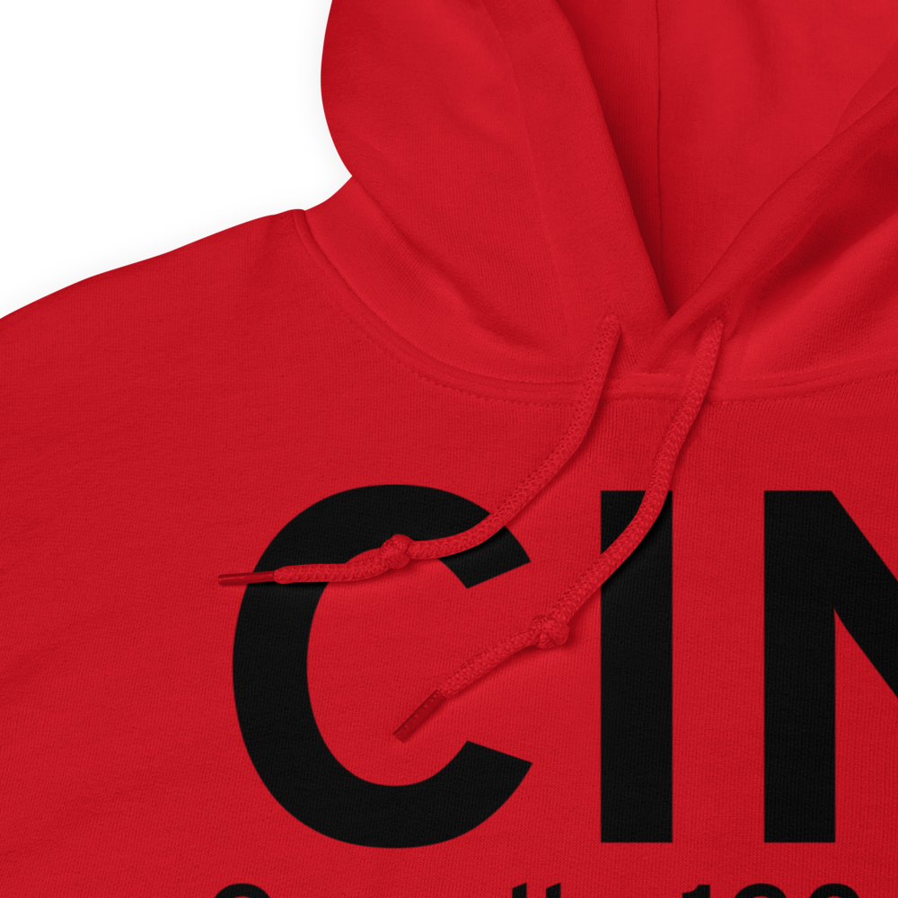 Carroll (KCIN) Airport Hoodie Sweatshirt 