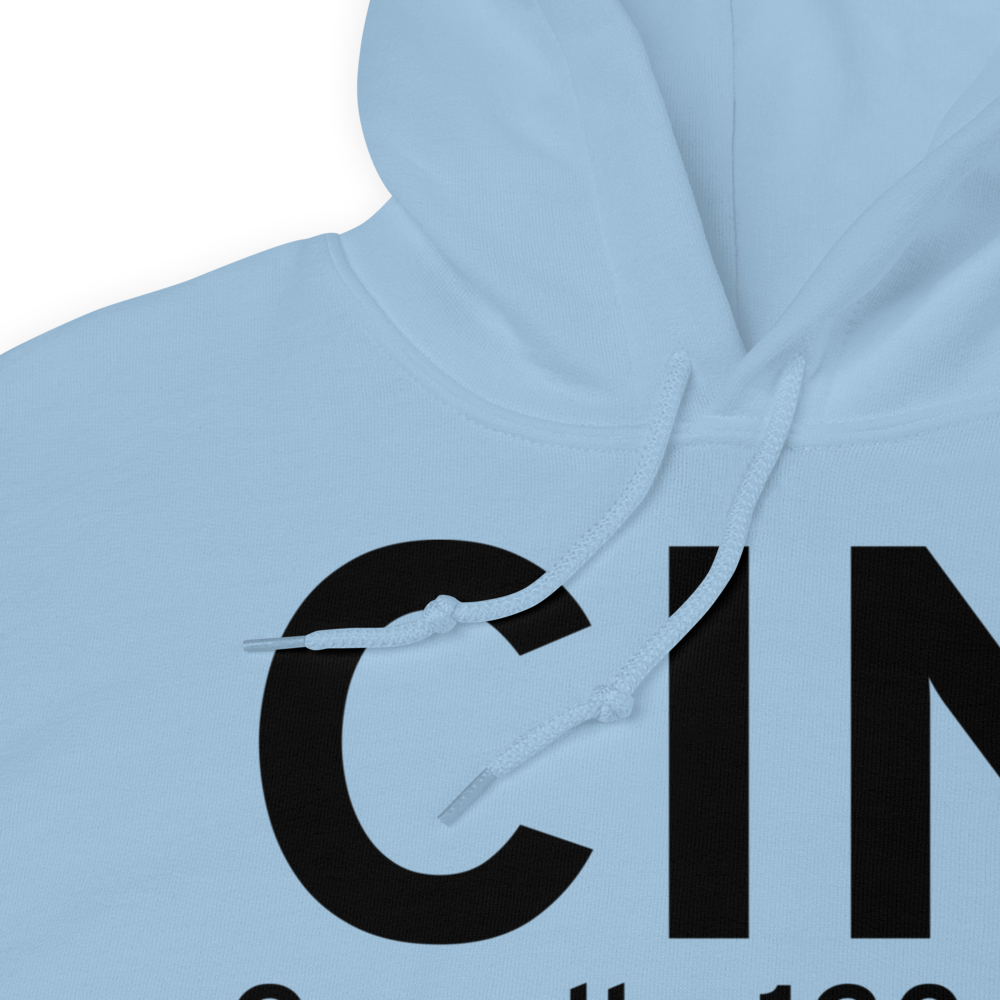 Carroll (KCIN) Airport Hoodie Sweatshirt 