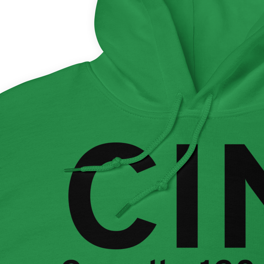Carroll (KCIN) Airport Hoodie Sweatshirt 