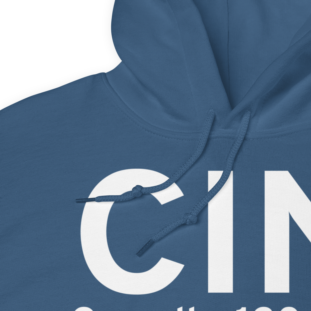 Carroll (KCIN) Airport Hoodie Sweatshirt 