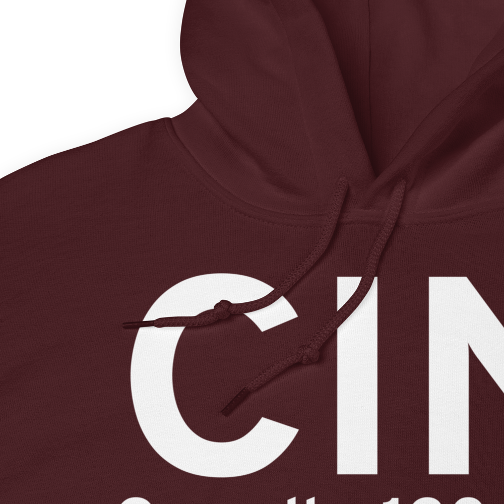 Carroll (KCIN) Airport Hoodie Sweatshirt 