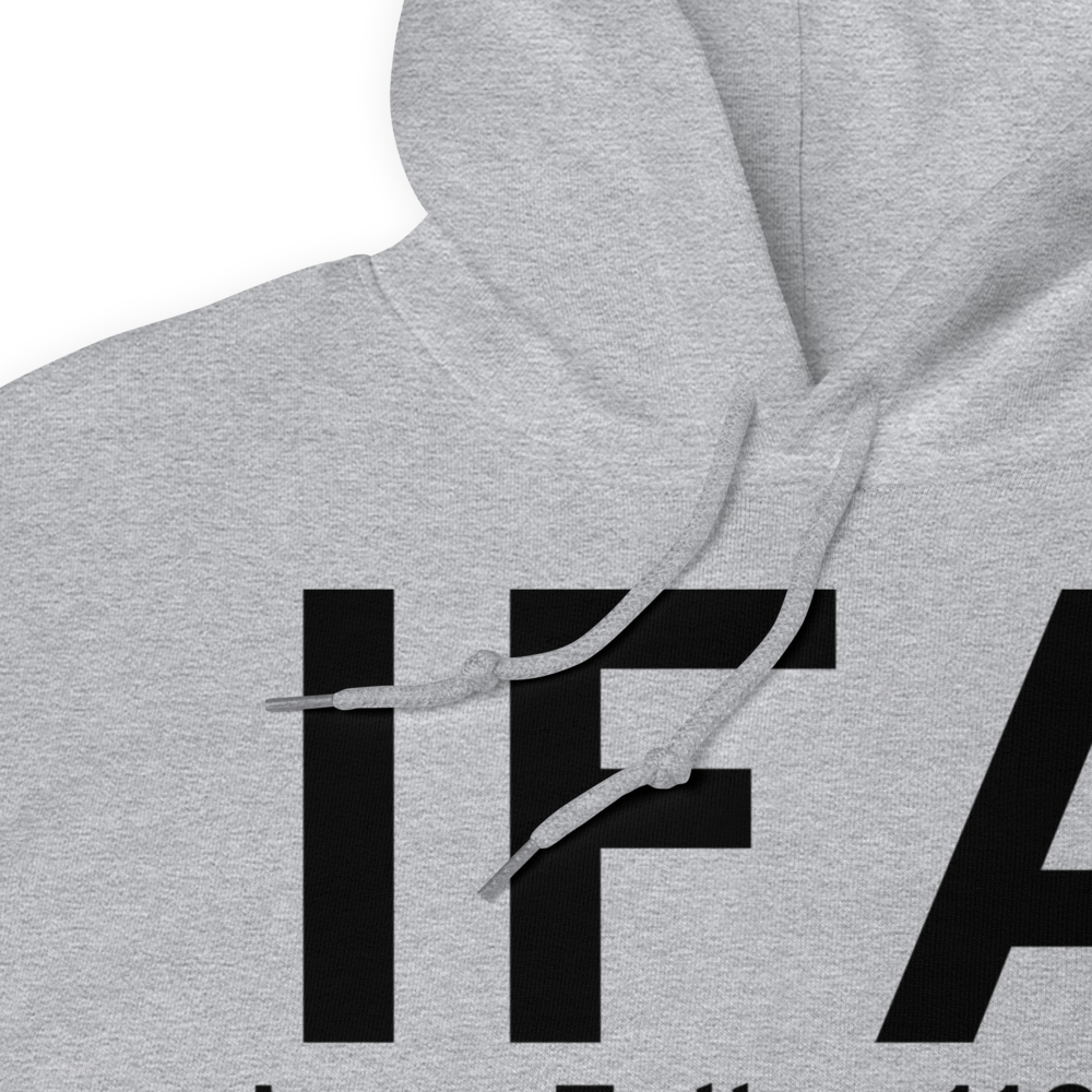 Iowa Falls (KIFA) Airport Hoodie Sweatshirt 