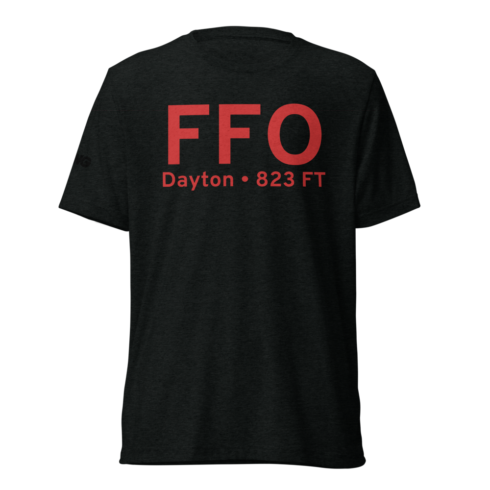 Dayton (KFFO) Airport Tri-blend T-Shirt 