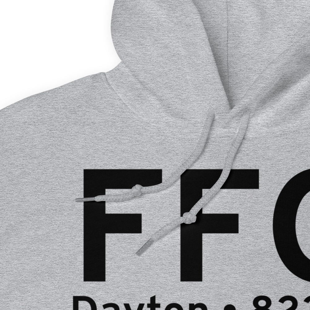 Dayton (KFFO) Airport Hoodie Sweatshirt 