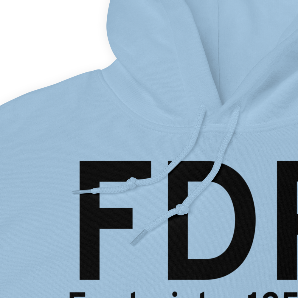 Frederick (KFDR) Airport Hoodie Sweatshirt 