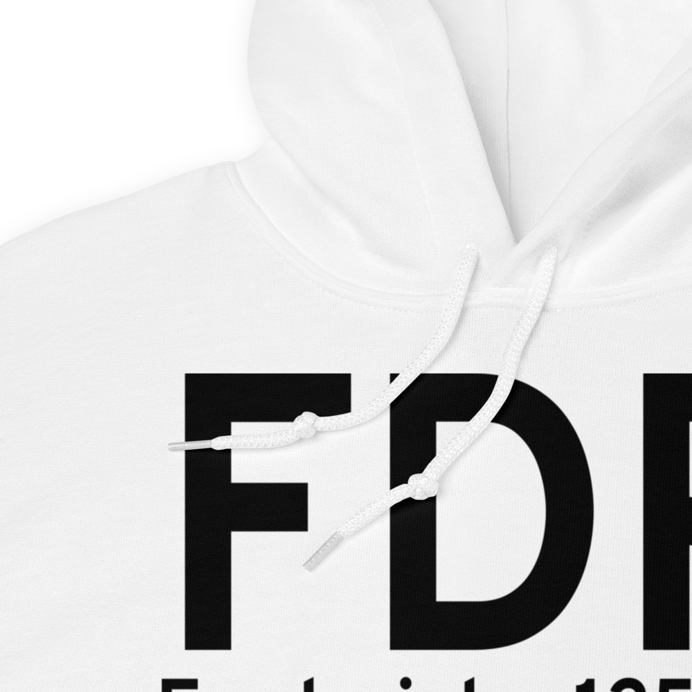 Frederick (KFDR) Airport Hoodie Sweatshirt 
