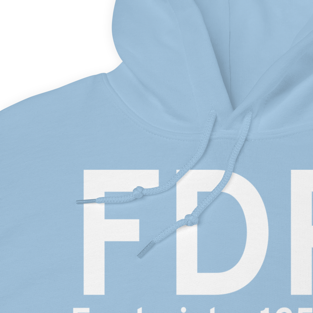 Frederick (KFDR) Airport Hoodie Sweatshirt 