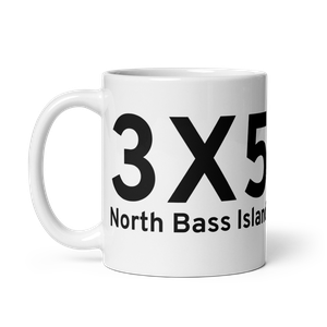 North Bass Island (3X5) Airport Mug