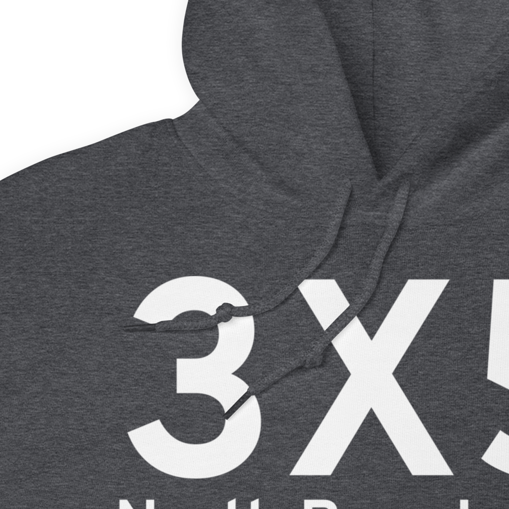 North Bass Island (3X5) Airport Hoodie Sweatshirt 