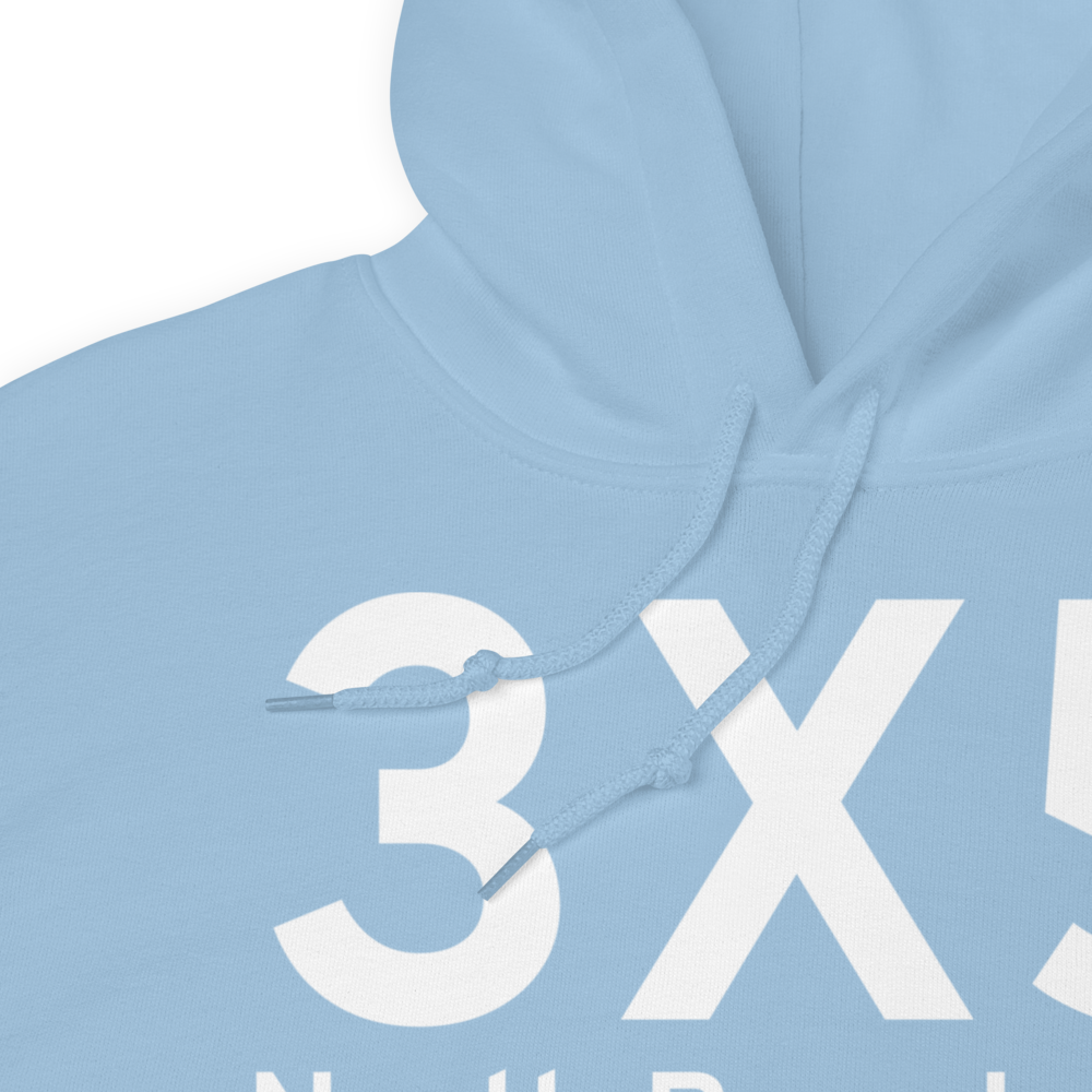 North Bass Island (3X5) Airport Hoodie Sweatshirt 