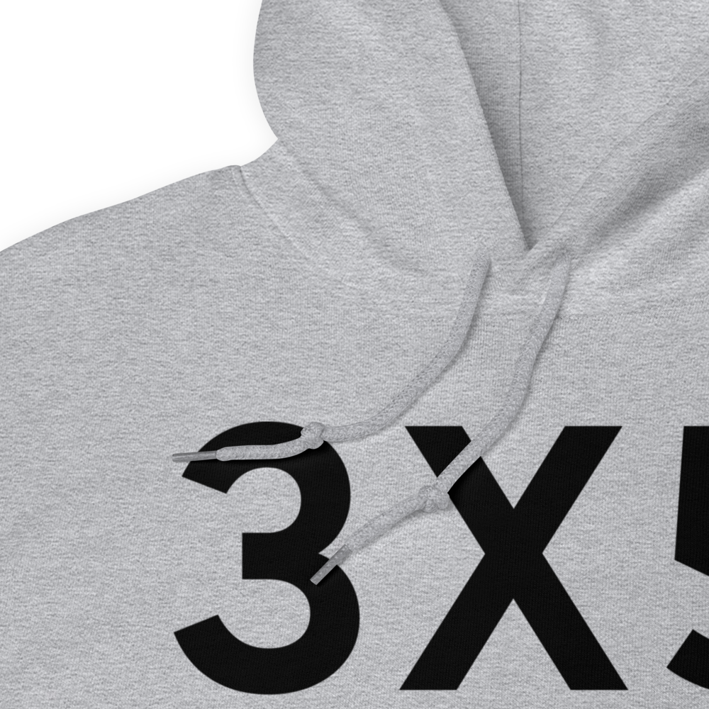 North Bass Island (3X5) Airport Hoodie Sweatshirt 