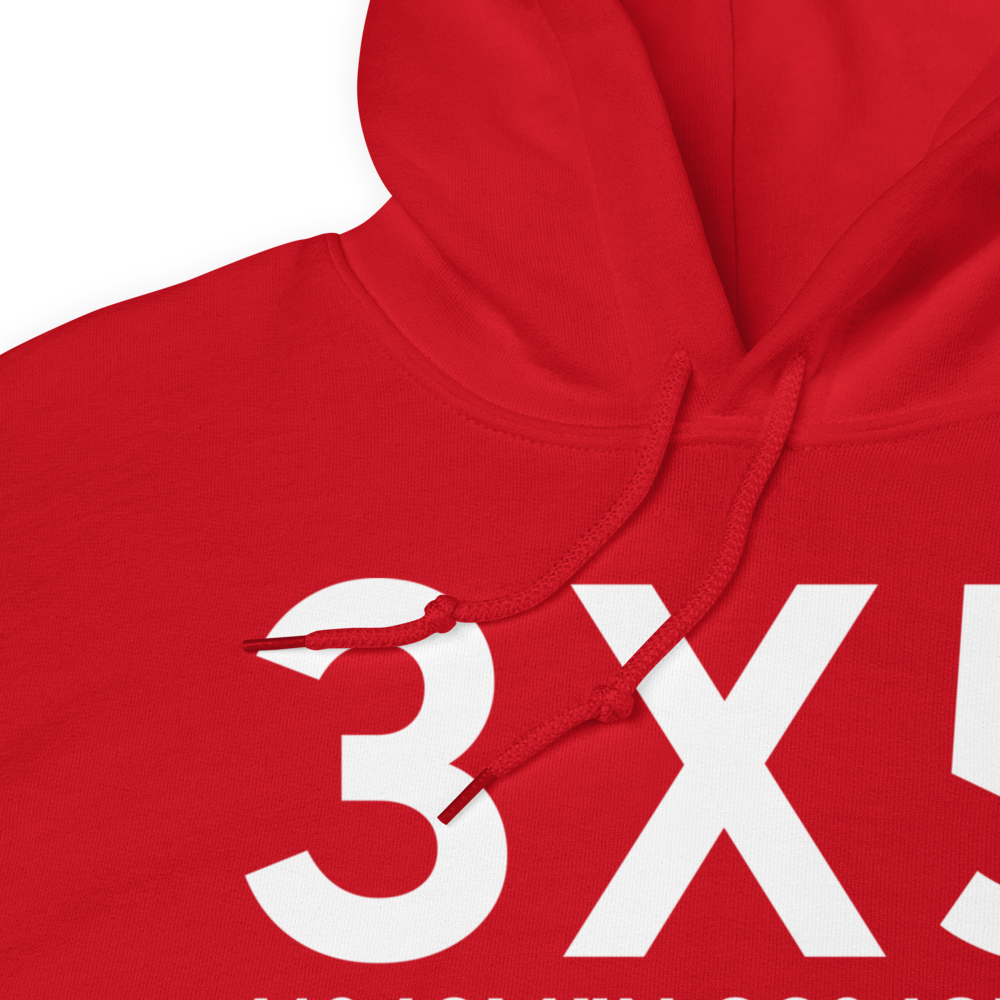 North Bass Island (3X5) Airport Hoodie Sweatshirt 