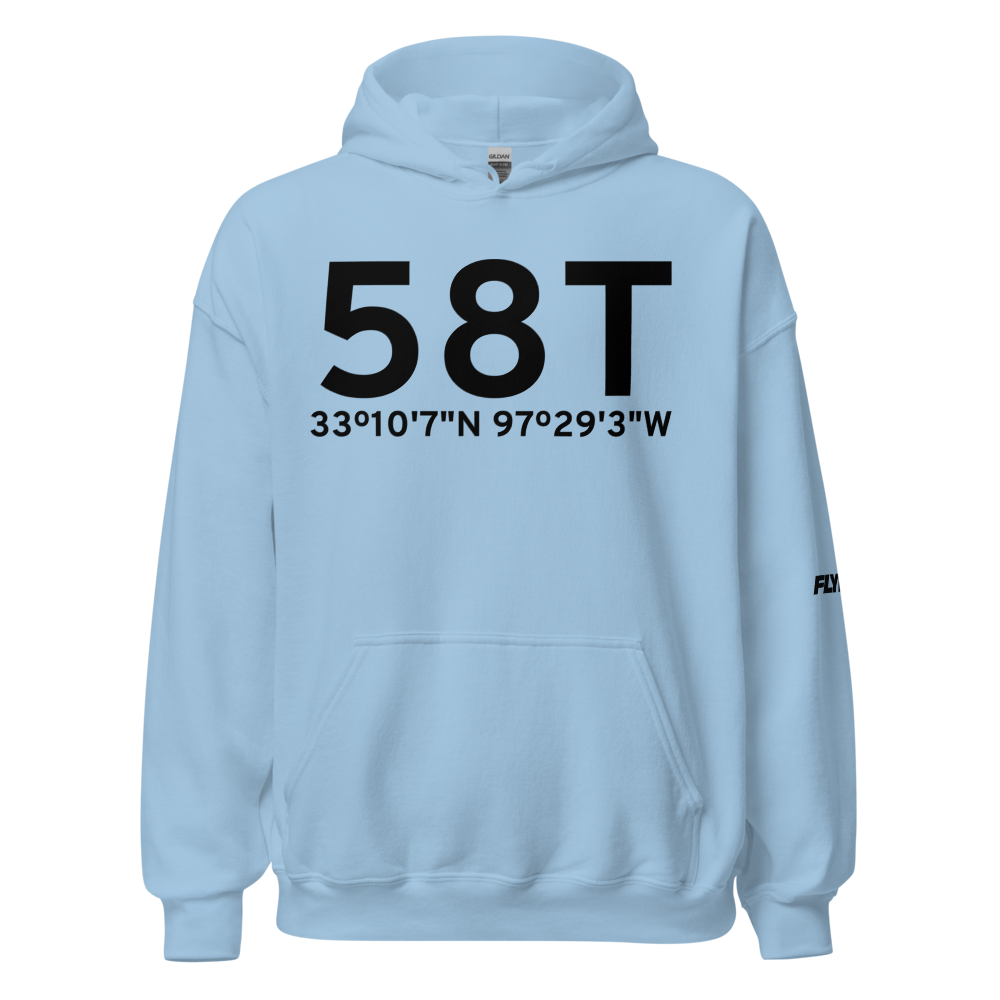 Decatur (US-58T) Airport Hoodie Sweatshirt 