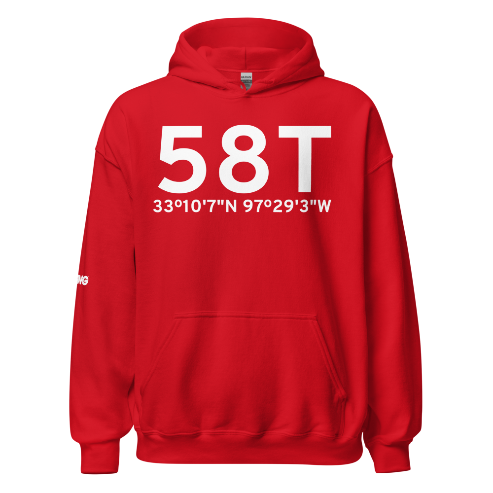 Decatur (US-58T) Airport Hoodie Sweatshirt 