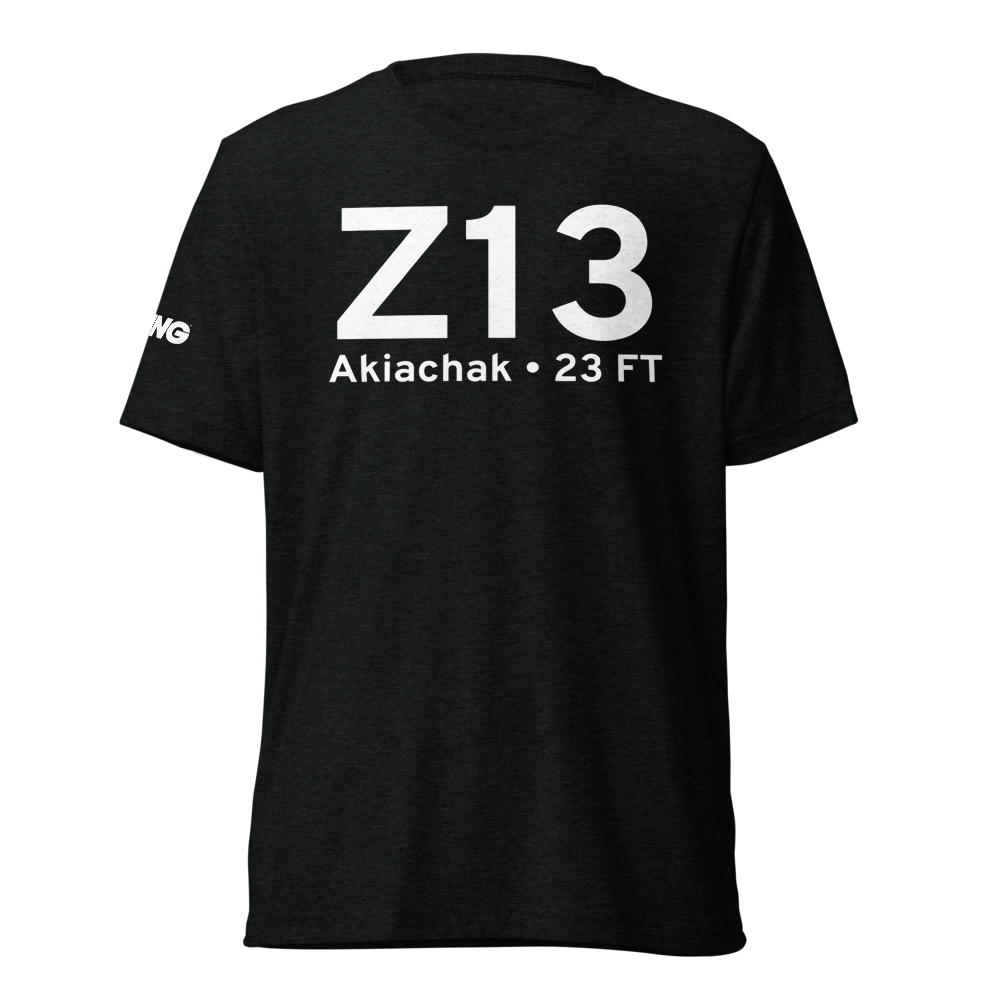 Akiachak (Z13) Airport Tri-blend T-Shirt 