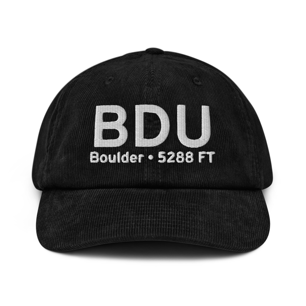 Boulder (KBDU) Airport Hat 