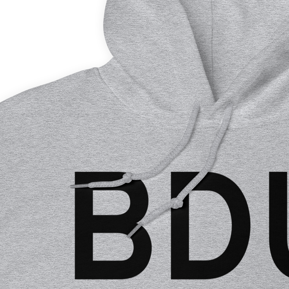 Boulder (KBDU) Airport Hoodie Sweatshirt 