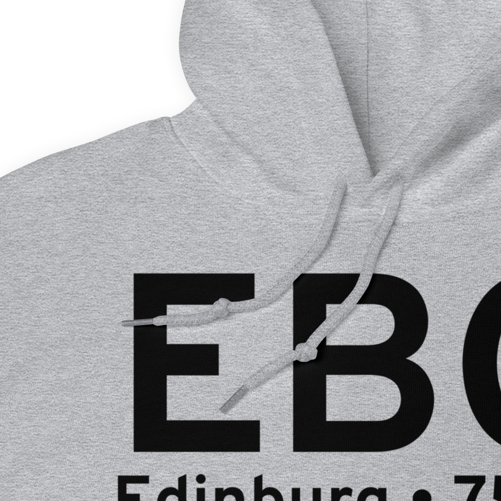 Edinburg (KEBG) Airport Hoodie Sweatshirt 