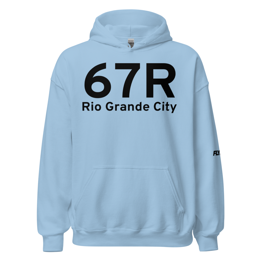 Rio Grande City (K67R) Airport Hoodie Sweatshirt 
