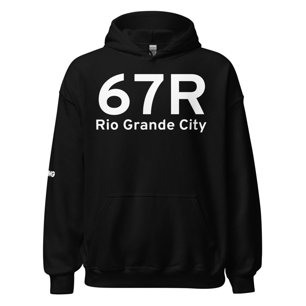 Rio Grande City (K67R) Airport Hoodie Sweatshirt 