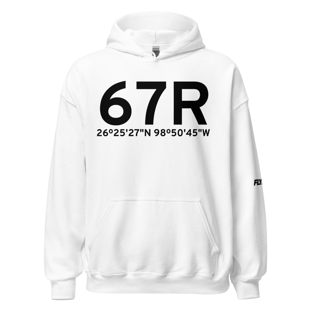 Rio Grande City (K67R) Airport Hoodie Sweatshirt 