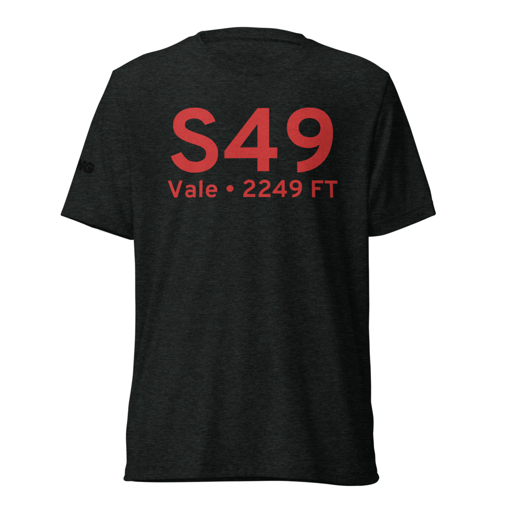 Vale (S49) Airport Tri-blend T-Shirt 