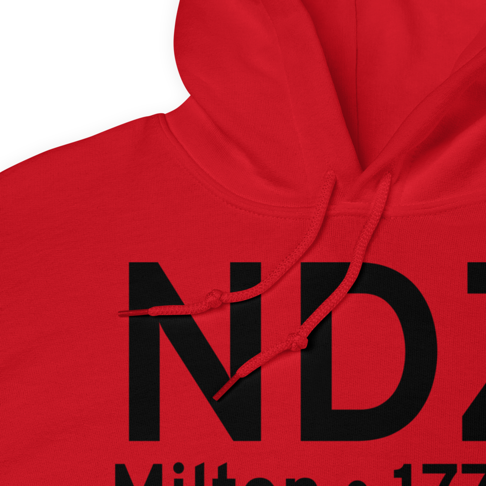 Milton (KNDZ) Airport Hoodie Sweatshirt 