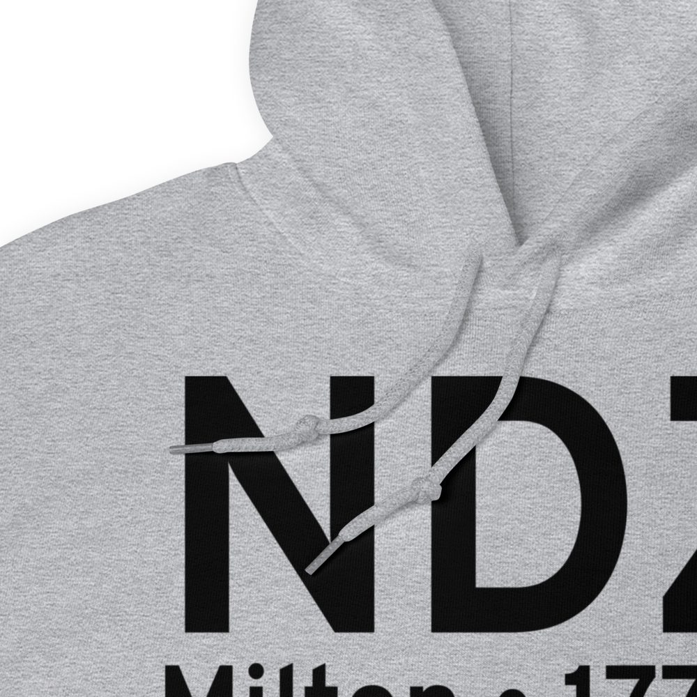 Milton (KNDZ) Airport Hoodie Sweatshirt 