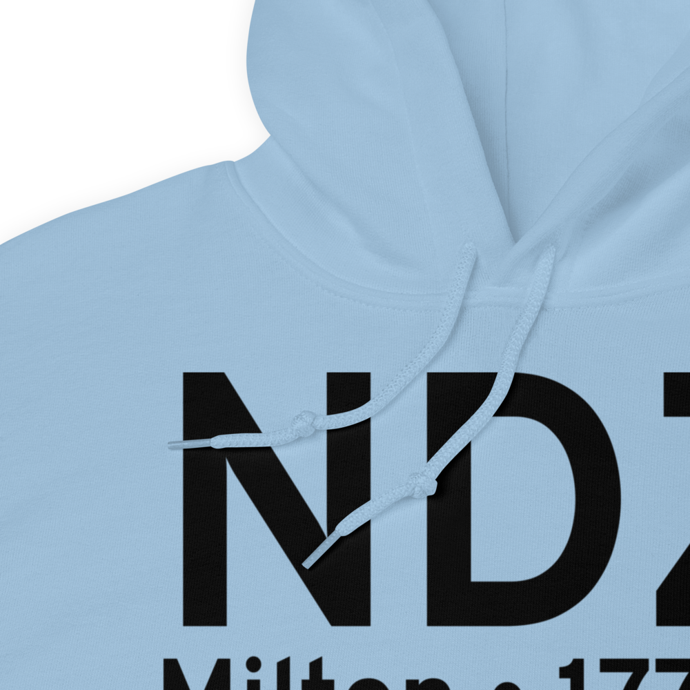 Milton (KNDZ) Airport Hoodie Sweatshirt 